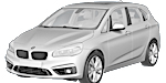 BMW F45 B1076 Fault Code
